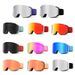 Outdoor New UV Protection HD Anti-Fog With Clip-On Prescription Lenses Ski Goggles_voghion.com