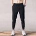 Men's Casual Z Summer Thin Sports Long Loose Jogger Quick-Dry Ice Silk Nine-Point Pants Trendy 9.9By_voghion.com