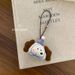 Korean INS Cartoon Plush Bear Puppy Doll For Women Cute Keychain Car Bag Pendant Wholesale_voghion.com