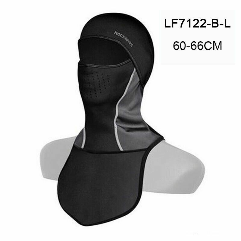 ROCKBROS cagoule d'hiver bonnet masque thermique vélo moto ski_voghion.com