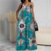 Women's clothing independent station casual printed backless sexy jumpsuit_voghion.com