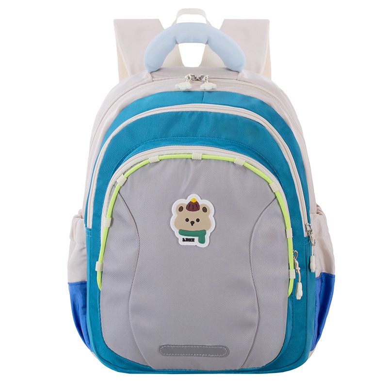 Kids & Baby's Bags Student Schoolbag With Contrasting Colors, Cute Cartoon Large Capacity Backpack For Girls Going Out, Children's Bear Backpack_voghion.com