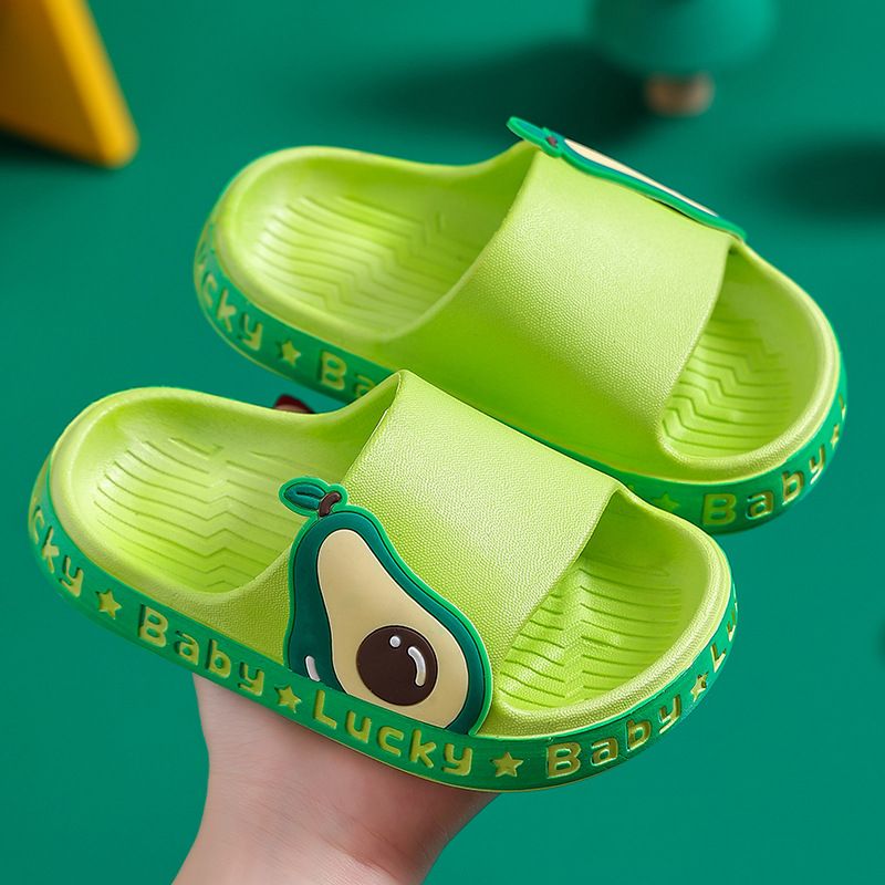 Children's slippers summer boys bathroom bath indoor non-slip soft bottom baby home cartoon cute girl cool slippers_voghion.com