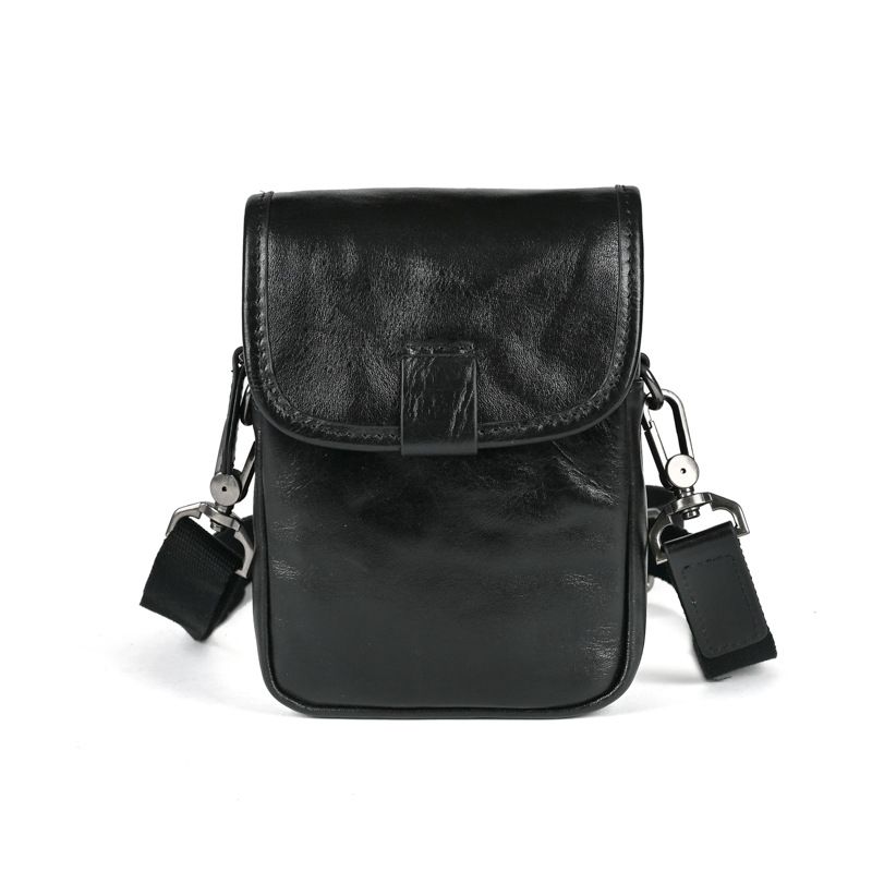 Borsa a tracolla piccola da uomo, con texture al tatto, per telefono_voghion.com