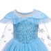 Ropa para madres e hijos, vestido de princesa Elsa de Frozen, vestido de pasarela de malla con lentejuelas para niños, vestido de cosplay_voghion.com