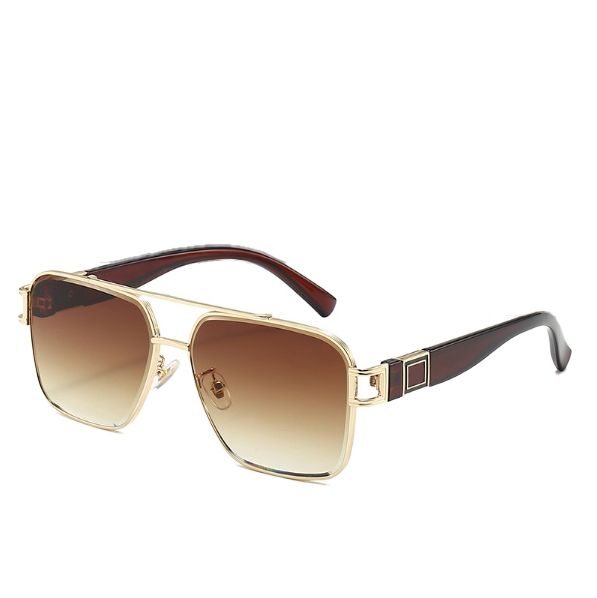 Business Casual Sunglasses Outdoor UV400 Sunglasses Fashion Trend Driving Glasses_voghion.com
