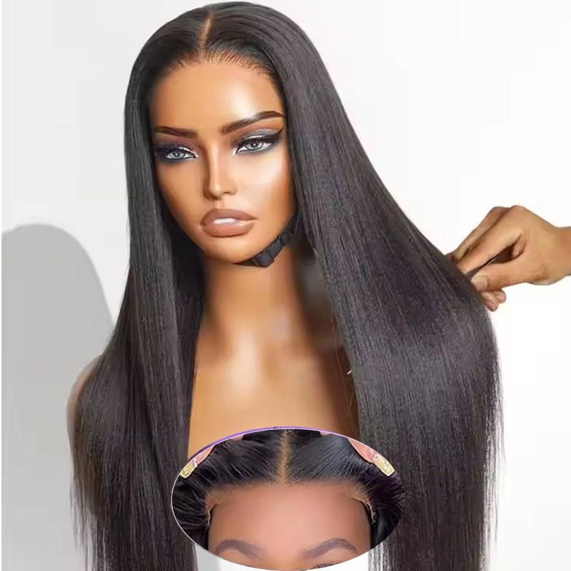Haarextensies Pruiken gebleekt knot menselijk haar bot steil haar_voghion.com