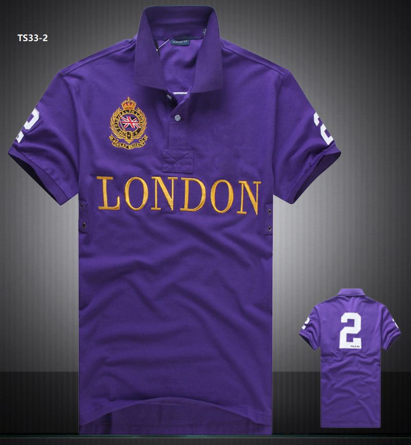 City Series Polo Summer Open Collar Large Loose T-shirt_voghion.com