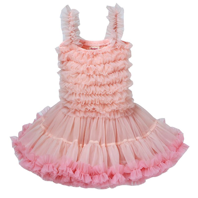 Mutter & Kinder Europäische und amerikanische Kinderbekleidung Hosenträger Prinzessin Rock Tutu Rock Kleid Mädchen Mesh Kuchen Rock Kindertag Tutu Rock_voghion.com