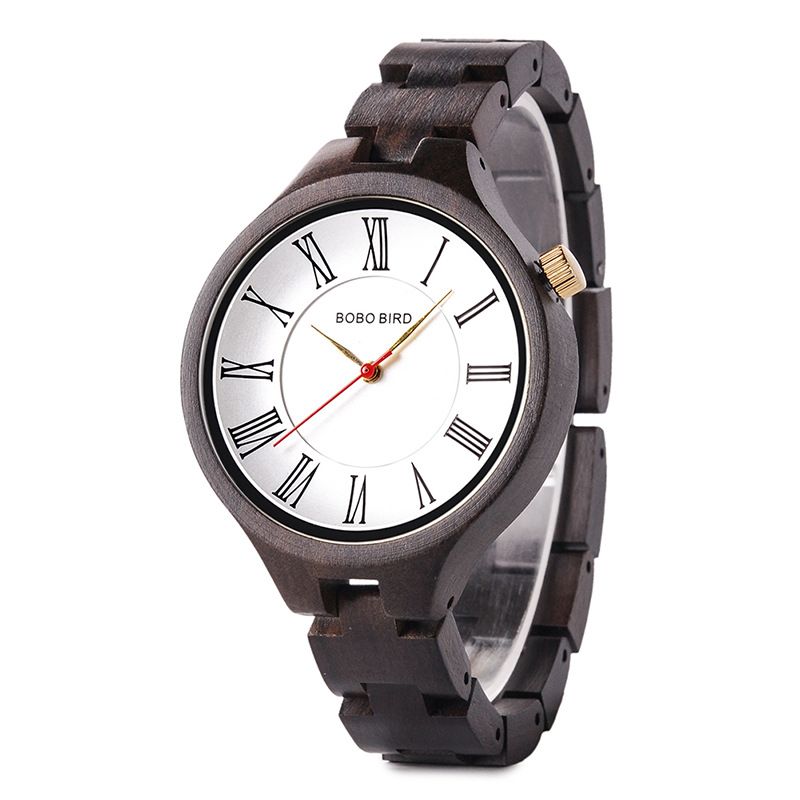 BOBO BIRD Wooden Watch Gq009/10/11/13 Trendy Fashion Casual Retro Wooden Watch_voghion.com