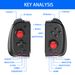 Controller con impugnatura sinistra destra cablato per console di gioco Nintendo Switch con funzione di programmazione macro turbo gamepad sostitutivo_voghion.com