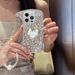 3D Bling Diamond Rhinestone Phone Case For IPhone 17 Air 16 15 14 Plus 13 12 Pro Max 11 Glitter Glitter Handbag Style Cover_voghion.com