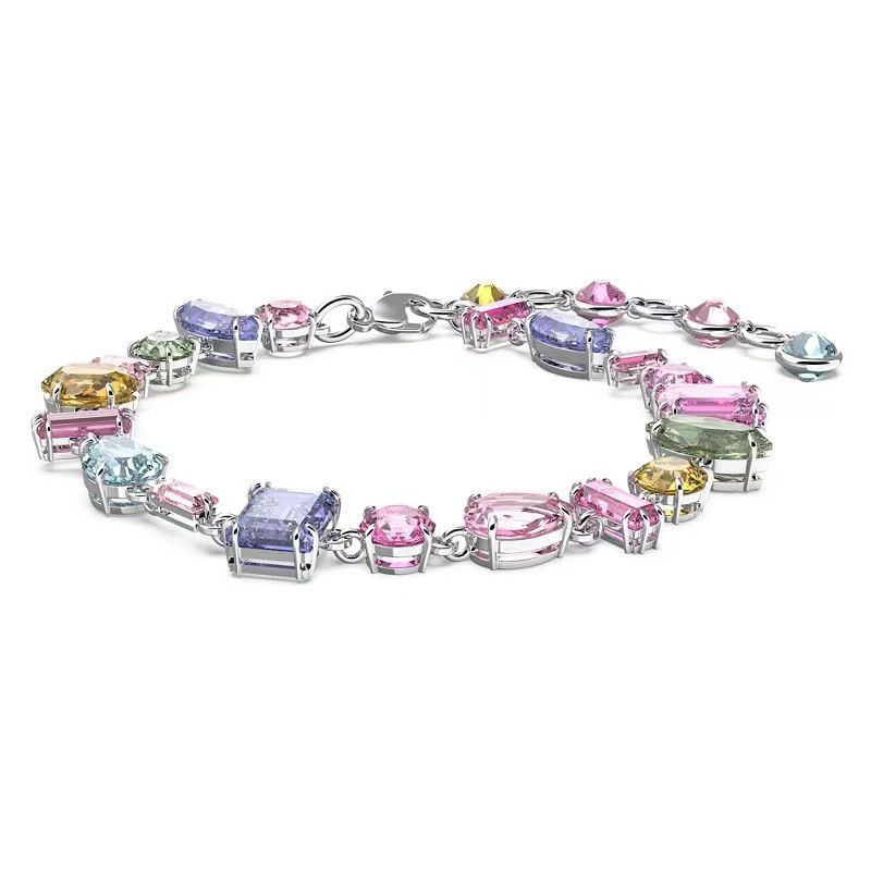 Bracelet en cristal pour femme avec banderole de couleur arc-en-ciel_voghion.com