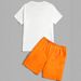 Herrenbekleidung Kurzarm-Shorts Anzug für Erwachsene Hochwertiger Nadelspitzenstoff Bequeme und atmungsaktive T-Shirt-Sets_voghion.com
