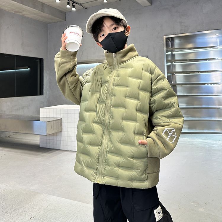Boys' Jacket Winter Lightweight Coat New 50% White Duck Down Warm Inner Liner Hot Sale_voghion.com