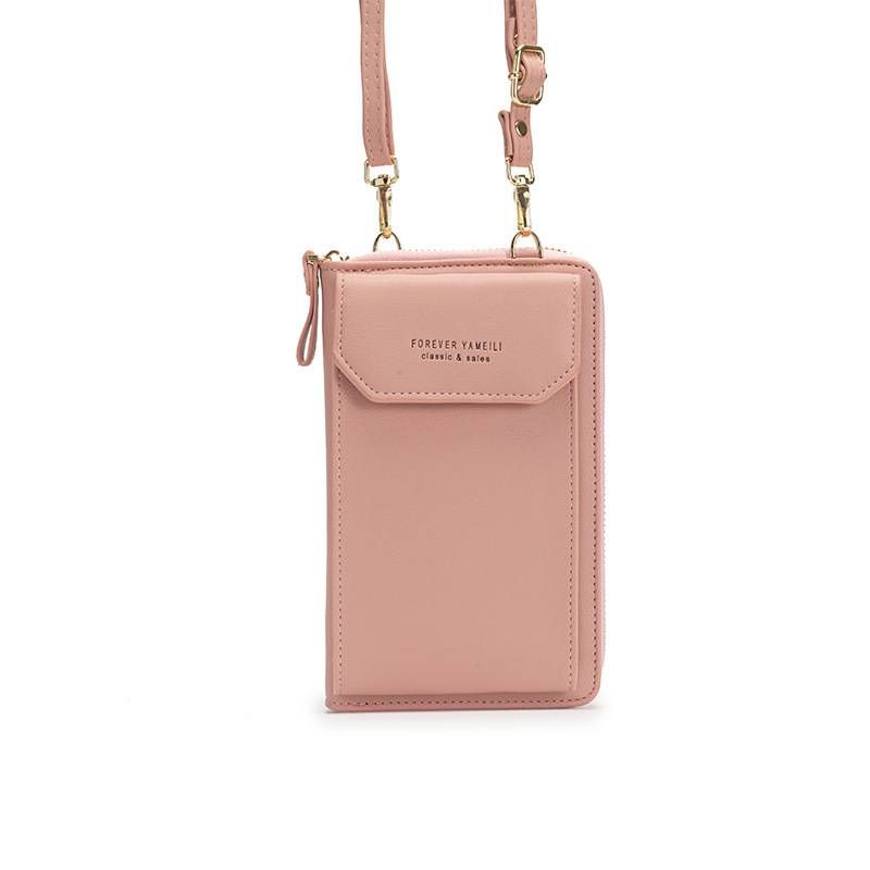 Sac pour téléphone portable, nouveau style, sacs pour femmes, mini portefeuille vertical pour femmes, sac messager à bandoulière, sac pour téléphone portable de grande capacité_voghion.com