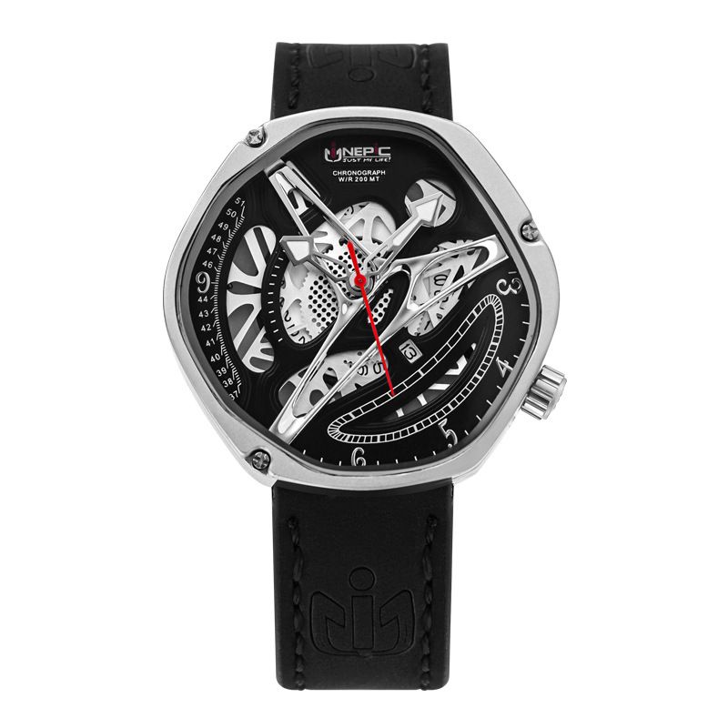 Men's Watch Men's Nightlight Calendar Fully Automatic Quartz Watch Men's Watch Non Mechanical Watch 6074_voghion.com