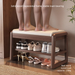 Changing For Home Entrance, Solid Wood Bench, Stool, Can Sit On Shoe Cabinet, Integrated Entryway Sofa Stool_voghion.com