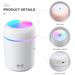 300ml Humidifier Portable Ultrasonic Aroma Diffuser Cool Mist Maker Air Humificador Purifier_voghion.com