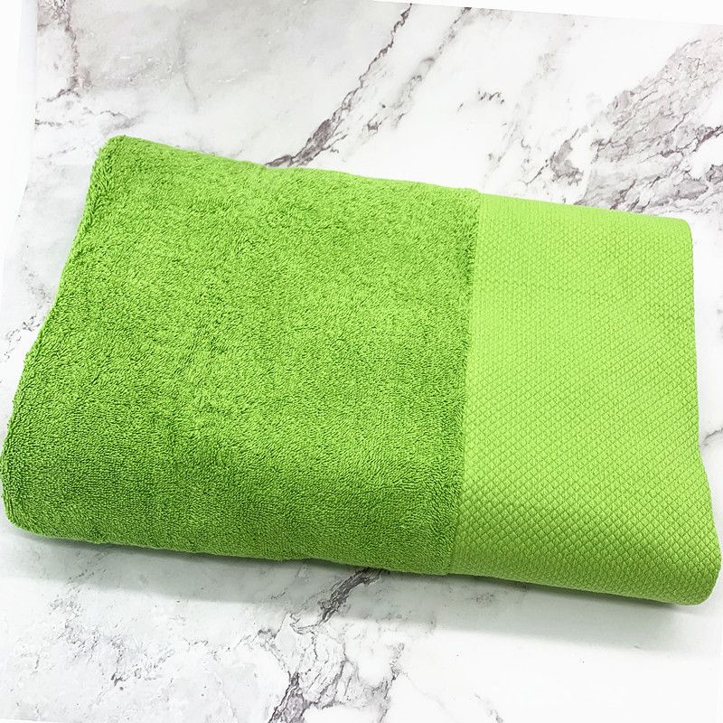 ​​5-Star Platinum Satin-Stripe Cotton Bath Towel - Hotel Luxury, 100% Cotton, Ultra Absorbent & Lint-Free_voghion.com