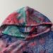 Poncho da spiaggia con cappuccio tie-dye - Mantella in microfibra ultra assorbente e ad asciugatura rapida per donna (leggero, resistente alla sabbia, versatile per nuotare e viaggiare)_voghion.com