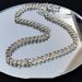 Men’s Titanium Steel Cuban Link Chain – Luxury Minimalist Necklace For Men, Hip-Hop Streetwear, Adjustable Choker & Bracelet Set_voghion.com