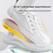 1 Pair Invisible Heightening PU Soft Sole Women's Heel Lifting Foot Care Arch Support Insole_voghion.com