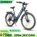 SAMEBIKE RS-A01 Pro-T 26 colių elektrinis dviratis, 36 V 15 Ah baterija, 500 W variklis miesto elektrinis dviratis, geriausiai tinka važinėti ir važinėti mieste _voghion.com