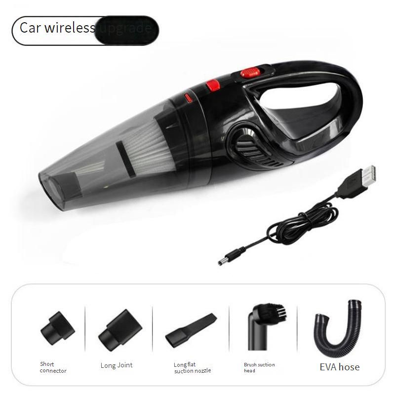 Aspiradora de coche, aspiradora multifuncional inalámbrica para coche, hogar, doble uso, aspiradora de pelo, alta potencia, húmeda y seca._voghion.com