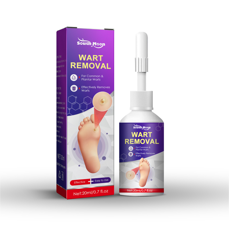 South Moon Eye Cleansing Flytande överflödiga liktornar, hudvårdande kycklingförhårdnader och trampdynor för att ta bort vårtor_voghion.com