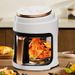 Air Fryer Visual Oil-free Electric Fryer Multi-functional Automatic Household 360°Baking LED Touchscreen Oil Air Fri_voghion.com