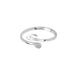 Wanying Note Ring S Pure Silver Japanese and Korean Simple Fashion Style Internet Red Jewelry_voghion.com