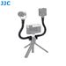 JJC 2 pezzi flessibile con supporto per fotocamera Cold Shoe Telescc braccio di estensione per microfono a luce LED Vlog_voghion.com