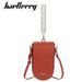 Women's Wallet New Baellerry Korean Version Multi-Card Slot Clutch Fashion Solid Color Single Shoulder Crossbody Phone_voghion.com