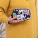 New Three-Layer Clutch Phone Small Casual Coin Purse Women's Handheld Cloth Bag_voghion.com