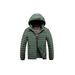 Rib Suit, Cotton-padded Coat, Men's Graphene Removable Cap, Slim Fit, Fleece, Thickened Top, Jacket._voghion.com