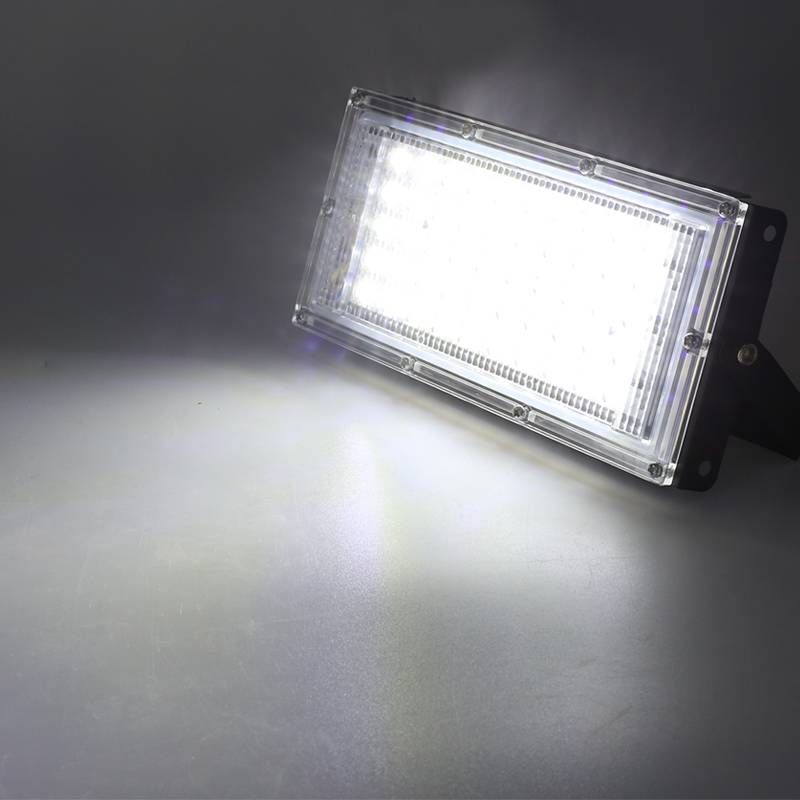 100W LED Flood Light IP65 Vodotěsné AC 220V Venkovní světlomet Reflektor LED Pouliční lampa Nástěnná reflektorová světla_voghion.com