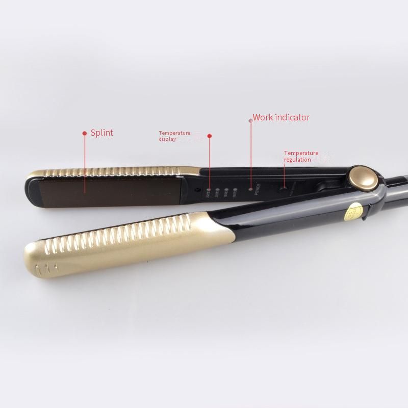 ​​Professional Hair Straightener & Curling Iron - 2-In-1 Styling Tool For Home Use (Ceramic Plates Adjustable Temperature Fast Heating)​​_voghion.com