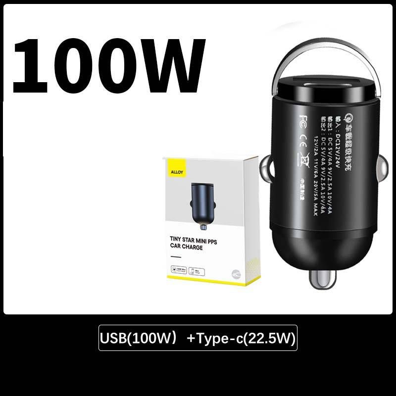Fast Charging Car USB Adapter - Dual Port Car Charger With Cigarette Lighter Plug For IPhone & Android Phones​_voghion.com