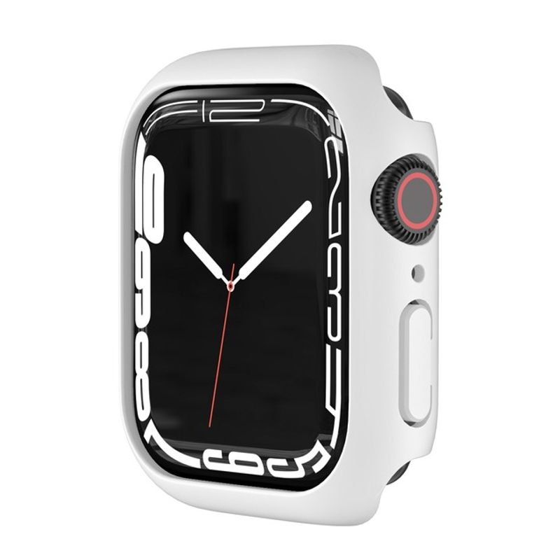 Kapak Apple Watch Durumda 45 MM 41 MM 44 MM 40 MM 42 MM 38 MM Aksesuarları PC Koruyucu tampon iWatch Aksesuar Serisi 8 7 6 SE 5 4 3_voghion.com