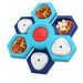 New Product Puzzle Pet Multi-layer Rotating Turntable Slow Food Plate Training Dog Foraging Toy_voghion.com