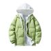Unisex Japanese Streetwear Hooded Puffer Jacket - Winter Fleece-Lined Coat (Black/Khaki/Blue/Green, M-4XL)_voghion.com