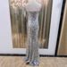 Elegant Sequin Embellished Strapless Evening Gown For Parties, Banquets & Formal Events – Glamorous Bodycon Dress With Backless Design_voghion.com