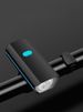New Product Bicycle Two-in-One Mountain Bike USB Rechargeable Front Light With Bright Flashlight Horn_voghion.com
