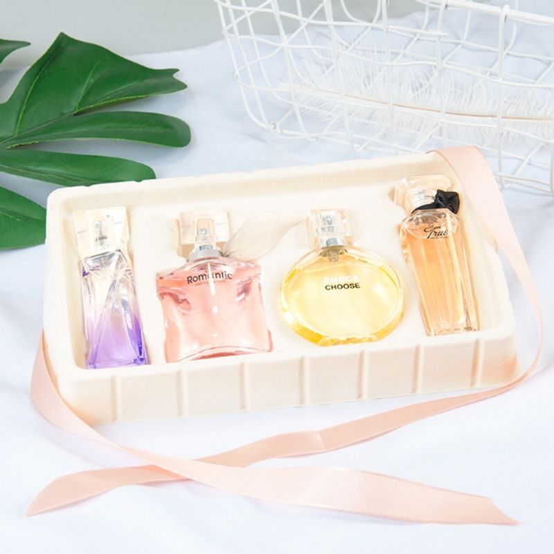 Coffret cadeau de parfums pour femmes, 4 pièces, longue durée, frais et léger_voghion.com
