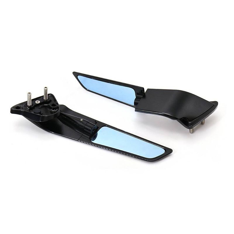 For YAMAHA YZR-R1/R6/R7 2015-2024 2023 2022 Motorcycle Accessories Rearview Mirror Adjustable Wing Side Mirrors For YZF R1 R6 R7_voghion.com