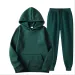 Herren-Set aus Fleece mit Kapuze und Hose, dicker, warmer Trainingsanzug, Sportbekleidung, modische Trainingsanzüge mit Kapuze, männlicher Trainingsanzug 240911_voghion.com