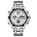 Men's Calendar Alloy Sports Multi-function Watch_voghion.com