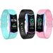HD 0,96 Zoll Faarfbildschierm Bracelet Bluetooth Smart Armband Auer Sport Armband Fir Android iPhone 3D25_voghion.com