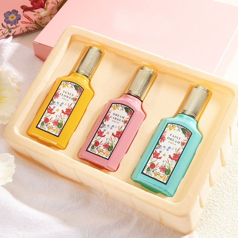 HNVN 25ML Nowe Perfumy Luksusowy Prezent Kwiatowy Długotrwały Oryginalne Perfumy Hurtownia Mini 3szt Zestaw Perfum damskich_voghion.com
